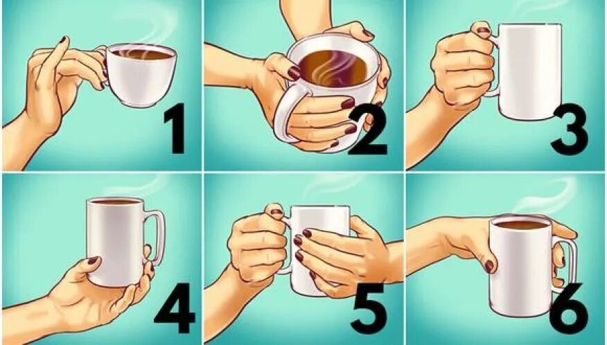 How You Hold Your Cup Reveals Your True Personality!