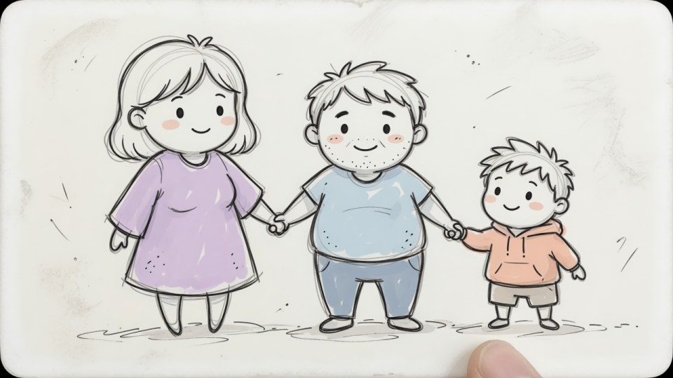 Draw your family — who do you start with?