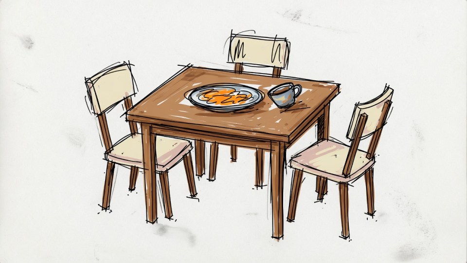 Set a table — how many chairs will you put around it?
