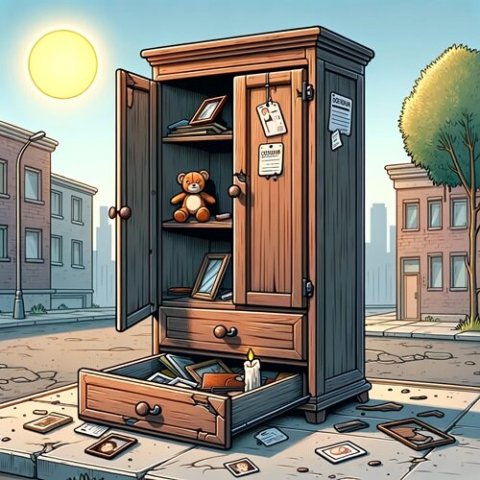 버려진 옷장 속, 당신의 무의식이 숨긴 진실은? 심리테스트 🤫