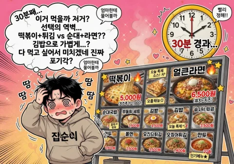 🤯 결정장애 테스트 — 뭘 골라야 할지 모르는 당신의 선택 유형은?