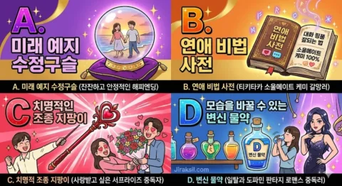 연애 마법 학교 입학? 내 무의식 속 이상형 판타지 찾기! 💖