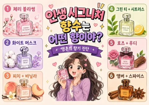 내 인생 시그니처 향수는 뭘까? 🌸 영혼의 향기 테스트