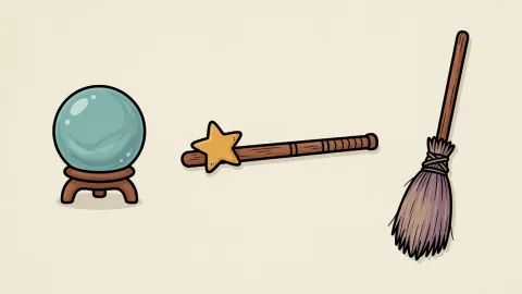 What's Your Open Mind Vibe? Pick a Witch's Tool!